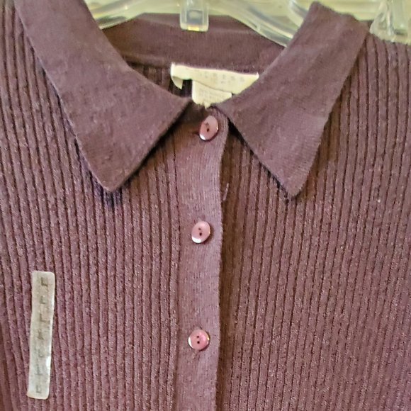 EXPRESS VINTAGE Plum Sweater and Pants - Picture 2 of 13